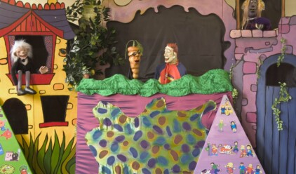 Dorothy Do Little Puppet Show Set