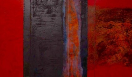 The Red Earth - Hughie O'Donoghue